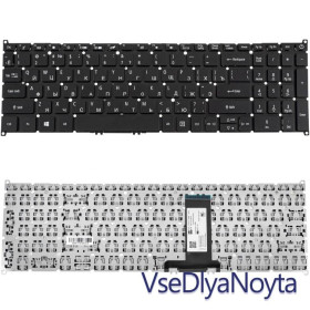 Клавіатури Клавиатуры ^/--/^ Клавиатура для ноутбука ACER (AS: A /--/ 317-53) rus, black, без фрейма ^_^^^ Клавіатура для ноутбука ACER (AS: A /--/ 317-53) rus, black, без фрейму - фото фото фото