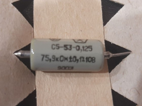 Резистори Резисторы ^/--/^ Резістори С /--/ 5-53-0,125   75,9 кОм ^_^^^ Резисторы С /--/ 5-53-0,125 75,9 кОм - фото фото фото