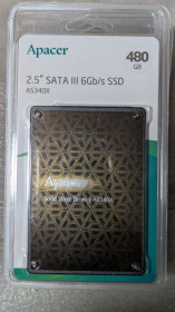 Твердотільні SSD-накопичувачі Твердотельные SSD-накопители ^/--/^ Нові. SSD накопичувач Apacer AS /--/ 340 /--/ X 480 GB    (AP /--/ 480 /--/ GAS /--/ 340 /--/ XC-1) ^_^^^ SSD накопитель Apacer AS /--/ 340 /--/ X 480 GB (AP /--/ 480 /--/ GAS /--/ 340 /--/ XC-1) - фото фото фото
