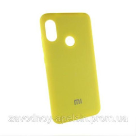 Чохли, бампера Чехлы, бампера ^/--/^ Xiaomi Redmi 6 pro Mi A /--/ 2 lite чехол желтый Silicone Cover yellow ^_^^^ Xiaomi Redmi 6 pro Mi A /--/ 2 lite чохол жовтий Silicone Cover yellow - фото фото фото