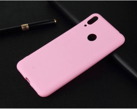 Чохли, бампера Чехлы, бампера ^/--/^ Чохол для Huawei Y /--/ 7 2019 / Y /--/ 7 Prime 2019 / DUB-LX /--/ 1 силікон Soft Touch бампер світло-рожевий ^_^^^ Чехол для Huawei Y /--/ 7 2019 / Y /--/ 7 Prime 2019 / DUB-LX /--/ 1 силикон Soft Touch бампер светло-розовый - фото фото фото