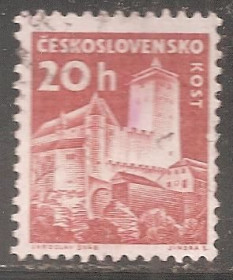 Чехословаччина Чехословакия ^/--/^ Чехословакия 1960 Sc.972 used ^_^^^ Чехословаччина 1960 Sc.972 used - фото фото фото