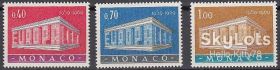 Малі Держави Європи Малые Государства Европы ^/--/^ Монако 1969 Европа СЕРТ Mi 929-931 MNH ^_^^^ Монако 1969 Європа Серт Mi 929-931 MNH - фото фото фото