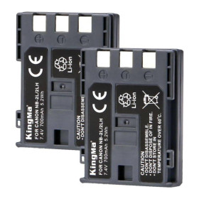 Акумулятори Аккумуляторы ^/--/^ 2-Pack KingMa Canon NB-2 /--/ LH комплект из 2 аккумуляторов ^_^^^ 2 /--/ Pack KingMa Canon NB-2 /--/ LH комплект з 2 акумуляторів - фото фото фото