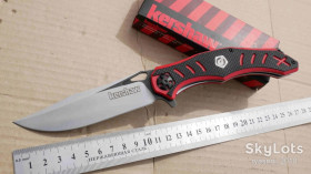 Ножі, мультітули Ножи, мультитулы ^/--/^ Kersh 2401, D /--/ 2 Satin, G /--/ 10 Black &amp; Red, Replica, flipper, Outdoor, Tactical, EDC, Liner Lock - фото фото фото