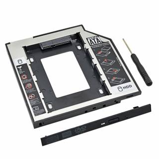 Приводи Приводы ^/--/^ Optibay карман переходник для SSD 2,5&amp;apos;&amp;apos; 9,5 /--/ мм вместо CD-DVD ROM черный 4019985 ^_^^^ Optibay кишеня перехідник для SSD 2,5&amp;apos; &amp;apos; 9,5 мм замість CD-DVD ROM чорний 4019985 - фото фото фото
