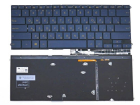 Клавіатури Клавиатуры ^/--/^ Клавиатура для Asus UX /--/ 490, UX /--/ 490 /--/ CA, UX /--/ 490 /--/ UA, UX /--/ 490 /--/ U, UX /--/ 490 /--/ UAR (RU Blue с подсветкой) ^_^^^ Клавіатура для Asus UX /--/ 490, UX /--/ 490 /--/ CA, UX /--/ 490 /--/ UA (RU Blue з підсвічуванням). Українська розкладка. Оригінал. - фото фото фото