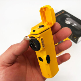 Запальнички Зажигалки ^/--/^ Ліхтарик-запальничка армійська MULTIFUNCTIONAL D /--/ 51-COB електроімпульсна акумуляторна Yellow ^_^^^ Фитарик-зажигалка армейская MULTIFUNCTIONAL D /--/ 51-COB электроимпульсная аккумуляторная Yellow - фото фото фото
