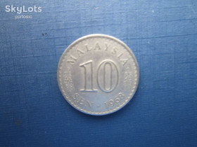 Малайзія Малайзия ^/--/^ Монета 10 сен Малайзия 1968 ^_^^^ Монета 10 сен Малайзія 1968 - фото фото фото