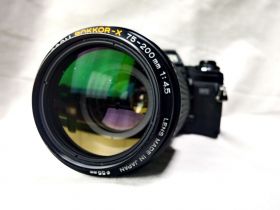 Sony Sony ^/--/^ Об&amp;apos;єктив теле Minolta MD Zoom Rokkor-X 75-200 1:4.5 Ф /--/ 55 /--/ mm Вживане ^_^^^ Объектив теле Minolta MD Zoom Rokkor-X 75-200 1:4. 5 Ф /--/ 55 /--/ mm - фото фото фото