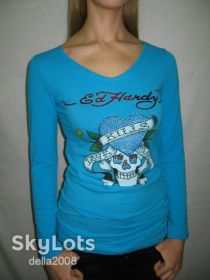 Кофти Кофты ^/--/^ Туника Ed Hardy со стразами размер М ^_^^^ Туніка Ed Hardy зі стразами розмір М - фото фото фото