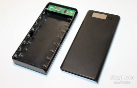 Зовнішні акумулятори (Power Bank) Внешние аккумуляторы (Power Bank) ^/--/^ Корпус Power bank на 8 аккумуляторов 18650 A /--/ 8 LCD-digital 2 /--/ xUSB Type-C Black ^_^^^ Корпус Power bank на 8 акумуляторів 18650 A /--/ 8 LCD-digital 2 /--/ xUSB Type-C Black - фото фото фото