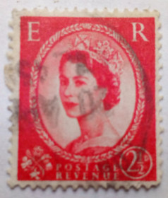 Великобританія Великобритания ^/--/^ Великобритания 1952-1954 Елизавета II, 2 1/2 /--/ P, гашеная ^_^^^ Великобританія 1952-1954 Єлизавета II, 2 1/2 /--/ P, гашена - фото фото фото