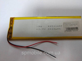 Акумулятори Аккумуляторы ^/--/^ Аккумулятор 4050145 для China (Li-ion 3.7 /--/ В 3500 /--/ мАч), 145*5*4 мм) ^_^^^ Акумулятор 4050145 для China (Li-ion 3.7 /--/ В 3500 /--/ мАг), 145*5*4 мм) - фото фото фото
