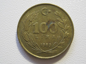 Туреччина Турция ^/--/^ Турция 100 лир 1989 года #34988 ^_^^^ Туреччина 100 лір 1989 року #34988 - фото фото фото