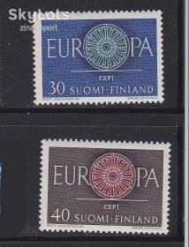 Скандинавія Скандинавия ^/--/^ EU ФИНЛЯНДИЯ 1960 г MNH - Европа - СЕРТ - ^_^^^ EU ФІНЛЯНДІЯ 1960 MNH - Європа - СЕРТ - фото фото фото
