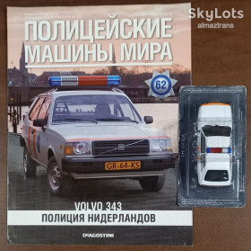 : Закордонні : Зарубежные ^/--/^ Volvo 343 Полиция Голландии   (1976) - Полицейские машины мира №62 ^_^^^ Volvo 343 Поліція Голландії (1976) - Поліцейські машини світу No /--/ 62 - фото фото фото