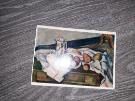 СРСР СССР ^/--/^ Открытка Поль Сезанн СССР 1984 /--/ г.  Персики и груши ^_^^^ Листівка Поль Сезанн СРСР 1984 Персики і груші - фото фото фото