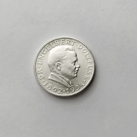 Австрія Австрия ^/--/^ 2 ШИЛЛИНГА АВСТРИЯ 1934 состояние UNC серебро 2 ^_^^^ Австрія 1934 стан UNC срібло 2 - фото фото фото