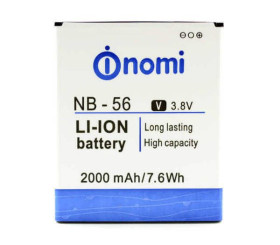 Акумулятори Аккумуляторы ^/--/^ Акумулятор NB-56  (Li-ion 3.8 V 2000 /--/ mAh) для мобільного телефону Nomi i /--/ 503 Jump ^_^^^ Аккумулятор NB-56 (Li-ion 3.8 V 2000 /--/ mAh) для мобильного телефона Nomi i /--/ 503 Jump - фото фото фото