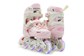 Дитячі ролики та скейти Детские ролики и скейты ^/--/^ Ролики Scale Sports Pink LF 605, размер 29-33 (2011782854) ^_^^^ Ролики Scale Sports Pink LF 605, розмір 29-33 (2011782854) - фото фото фото