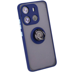 Чохли, бампера Чехлы, бампера ^/--/^ Чохол Fiji Colorframe для Tecno Spark Go 2023 (BF /--/ 7 / BF /--/ 7 /--/ n) матовий бампер з кільцем підставкою Dark  ^_^^^ Чехол Fiji Colorframe для Tecno Spark Go 2023 (BF /--/ 7/BF /--/ 7 /--/ n) матовый бампер с кольцом подставкой Dark - фото фото фото