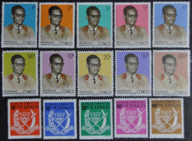 Інше Другое ^/--/^ Конго Геральдика Личности президент Мобуту 1969 ^_^^^ Конго Геральдика Особистості президент Мобуту 1969 - фото фото фото