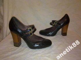 Туфлі Туфли ^/--/^ ТУФЛИ = TOP SHOP = 100% НАТ.КОЖА БРАЗИЛИЯ 37-38 /--/ р.* ^_^^^ ТУФЛІ = TOP SHOP = 100% НАТ.Шкіра Бразилії 37-38 /--/ р. - фото фото фото