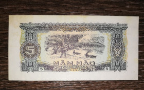 В'єтнам Вьетнам ^/--/^ Vietnam В&amp;apos;єтнам 5 хао 1976 0,5 донга ^_^^^ Vietnam Вьетнам 5 хао 1976 0,5 донга - фото фото фото