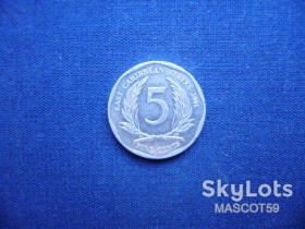 Інші країни Другие страны ^/--/^ Восточно-Карибские Штаты 5 центов 2008 г. ^_^^^ Східно-Карибські Штати 5 центів 2008 - фото фото фото