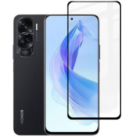 Чохли, бампера Чехлы, бампера ^/--/^ Захисне скло Fiji Premium для Honor 90 Lite повне проклеювання Anti-Static чорний ^_^^^ Защитное стекло Fiji Premium для Honor 90 Lite полное проклеивание Anti-Static черный - фото фото фото