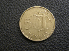Фінляндія Финляндия ^/--/^ 50 пенни Финляндия 1978 г ^_^^^ 50 пенні Фінляндія 1978 - фото фото фото