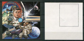 Освоєння космосу Освоение космоса ^/--/^ Чад  Chad Space 1983 Mi Bl 143 /--/ A  10 /--/ th ann of Apollo 11 MNH ^_^^^ Chad Space 1983 Mi Bl 143 /--/ A 10 /--/ th ann of Apollo 11 MNH - фото фото фото