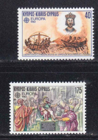 Мистецтво Искусство ^/--/^ Кипр 1982 г MNH - ^_^^^ Кіпр 1982 MNH - фото фото фото