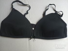 Бюстгальтери Бюстгальтеры ^/--/^ Бюстгальтер нульовий підлітковий чорний George 75 /--/ A 34 /--/ A ^_^^^ Бюстгальтер нулевой подростковый черный George 75 /--/ A 34 /--/ A - фото фото фото