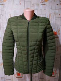 Куртки Куртки ^/--/^ Куртка жіноча стьобана комбінована хакі GUESS p-p XS ^_^^^ Куртка женская стёбанная комбинированная хаки GUESS p-p XS - фото фото фото