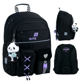 Рюкзаки, сумки Рюкзаки, сумки ^/--/^ Рюкзак шкільний Kite Education Panda Love K /--/ 26-584 /--/ M-2  (безкоштовна доставка) ^_^^^ Рюкзак школьный Kite Education Panda Love K /--/ 26-584 /--/ M-2 (бесплатная доставка) - фото фото фото