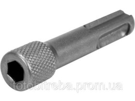 Викрутки Отвертки ^/--/^ Адаптер тримач біт SDS+ для насадок HEX 1/4&amp;quot; 60 мм STHOR -23460 ^_^^^ Адаптер держатель бит SDS+ для насадок HEX 1/4&amp;quot; 60 мм STHOR -23460 - фото фото фото