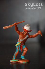 Фігурки, солдатики Фигурки, солдатики ^/--/^ индеец с ружьем Crescent 60-65 /--/ мм Англия ОРИГИНАЛ ^_^^^ індіанець з рушницею Crescent 60-65 /--/ мм Англія Орігінал - фото фото фото