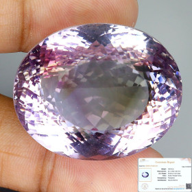 Аметист Аметист ^/--/^ 129 ct Натуральный Аметрин,сертификат. ^_^^^ 129 ct Натуральний Аметрин, сертифікат. - фото фото фото