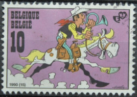 Інше Другое ^/--/^ Бельгия Комиксы Ковбой Счастливчик Люк 1990 ^_^^^ Бельгія Комікси Ковбой Щасливчик Люк 1990 - фото фото фото