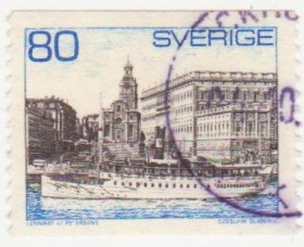 Скандинавія Скандинавия ^/--/^ Швеция 1971 г. № 702 гашеная ^_^^^ Швеція 1971 р. No 702 гашена - фото фото фото