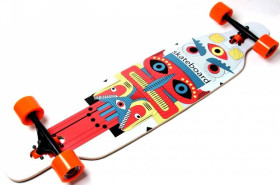 Дитячі ролики та скейти Детские ролики и скейты ^/--/^ Лонгборд FreeRiding original FISH &amp;quot;AzTeK&amp;quot;  канадский клен (2 /--/ T /--/ 2066) ^_^^^ Лонгборд FreeRiding original FISH &amp;quot;AzTeK&amp;quot; канадський клен (2 /--/ T /--/ 2066) - фото фото фото