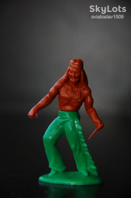 Фігурки, солдатики Фигурки, солдатики ^/--/^ индеец DOMPLAST MANURBA ФРГ 60-65 /--/ мм ^_^^^ індіанець DOMPLAST MANURBA ФРН 60-65 мм - фото фото фото