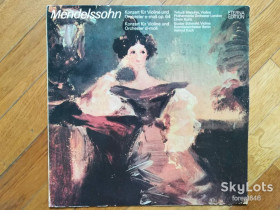 Платівки Пластинки ^/--/^ F. Mendelssohn Bartholdy  (глянс. конв.)-NM, НДР ^_^^^ F. Mendelssohn Bartholdy (глянс. конв.)-NM, ГДР - фото фото фото
