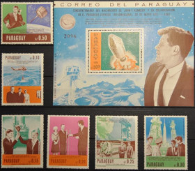 Інше Другое ^/--/^ Парагвай Космос Кеннеди 1967 ^_^^^ Парагвай Космос Кеннеді 1967 - фото фото фото