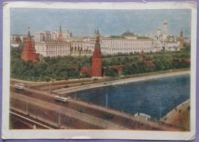 СРСР СССР ^/--/^ СССР 1958 туризм ретро Москва ПК ^_^^^ СРСР 1958 туризм ретро Москва ПК - фото фото фото