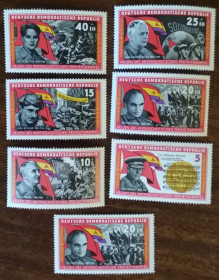 НДР, ФРН ГДР, ФРГ ^/--/^ ГДР Герои сопротивления 1966 ^_^^^ ГДР Герої опору 1966 - фото фото фото