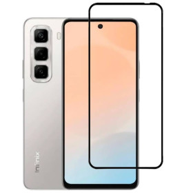 Чохли, бампера Чехлы, бампера ^/--/^ Захисне скло TDG 9 /--/ D для Infinix Hot 60 Pro (X /--/ 6885) повна проклейка чорний ^_^^^ Защитное стекло TDG 9 /--/ D для Infinix Hot 60 Pro (X /--/ 6885) полная проклейка черный - фото фото фото