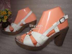 Босоніжки Босоножки ^/--/^ БЕЛЫЕ БОСОНОЖКИ НАТУРАЛЬНАЯ КОЖА ~MARKS&amp; SPENCER~ р 38 ^_^^^ Білі босоніжки натуральна шкіра ~ Marks &amp; SPENCER~ р 38 - фото фото фото